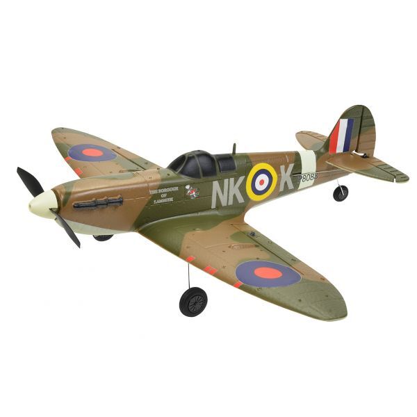 EZ-025 EZ-Wings - Mini Spitfire MK II - RTF - 450mm - 2 x  Li-Po Battery - USB Charger