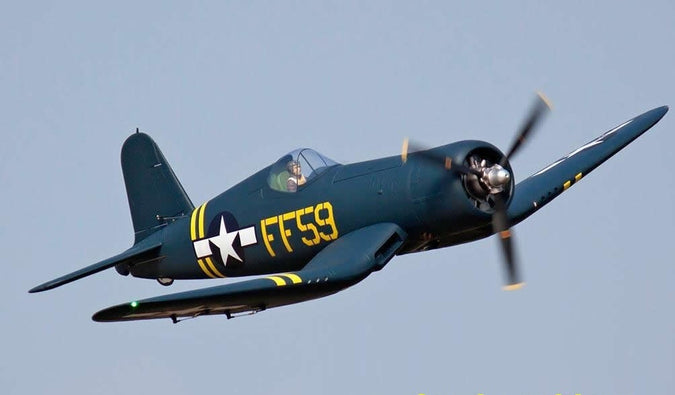 Flightline F4U-1D Corsair Bubble Top 1600mm 63In Wingspan PNP FLW3041P Freewing
