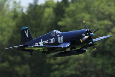 F4U-4 Corsair 1400mm Blue PNP FMS
