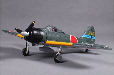 Zero A6M 800mm Green (V2) PNP FMS