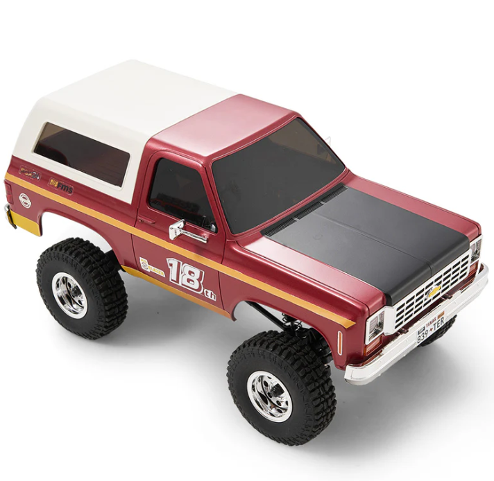 FMS12403PRORTRRD FMS 1:24 FCX24 Chevrolet K5 BLAZER PRO RTR 18th Anniversary Brushless Edition