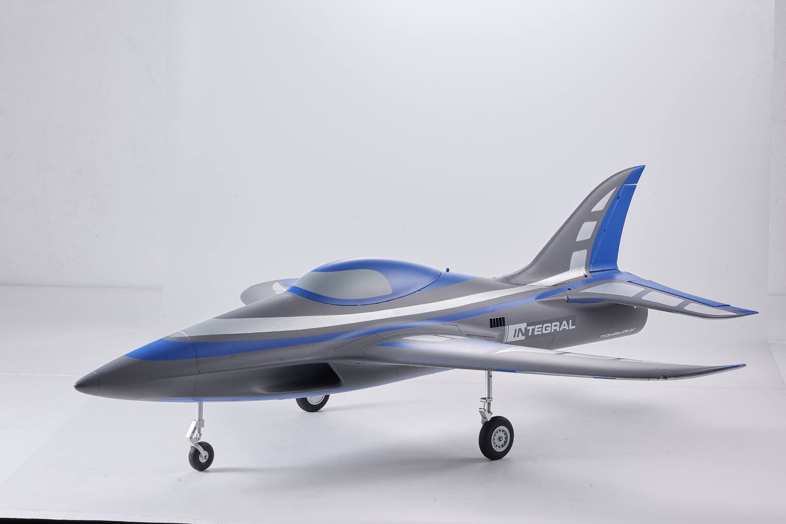 80mm EDF Integral PNP Blue FMS