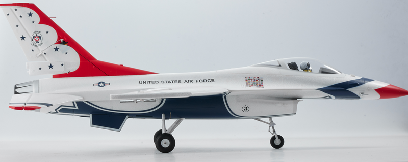 FMS F-16 64mm PNP - BLUE THUNDER (FMS146PBT)(Free Shipping)