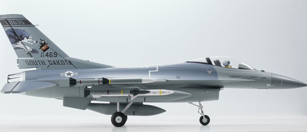 FMS F-16 64mm PNP - GREY (FMS146PGY)