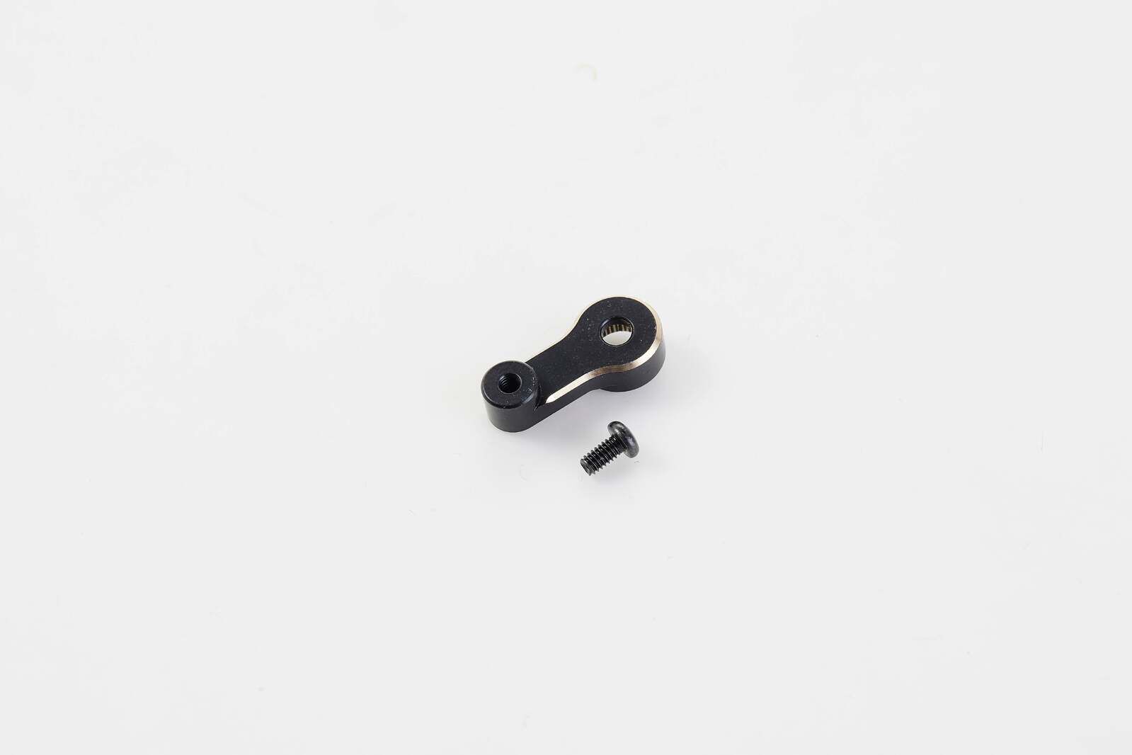 FMS FCX24  BRASS STEERING SERVO ARM HORN BLACK