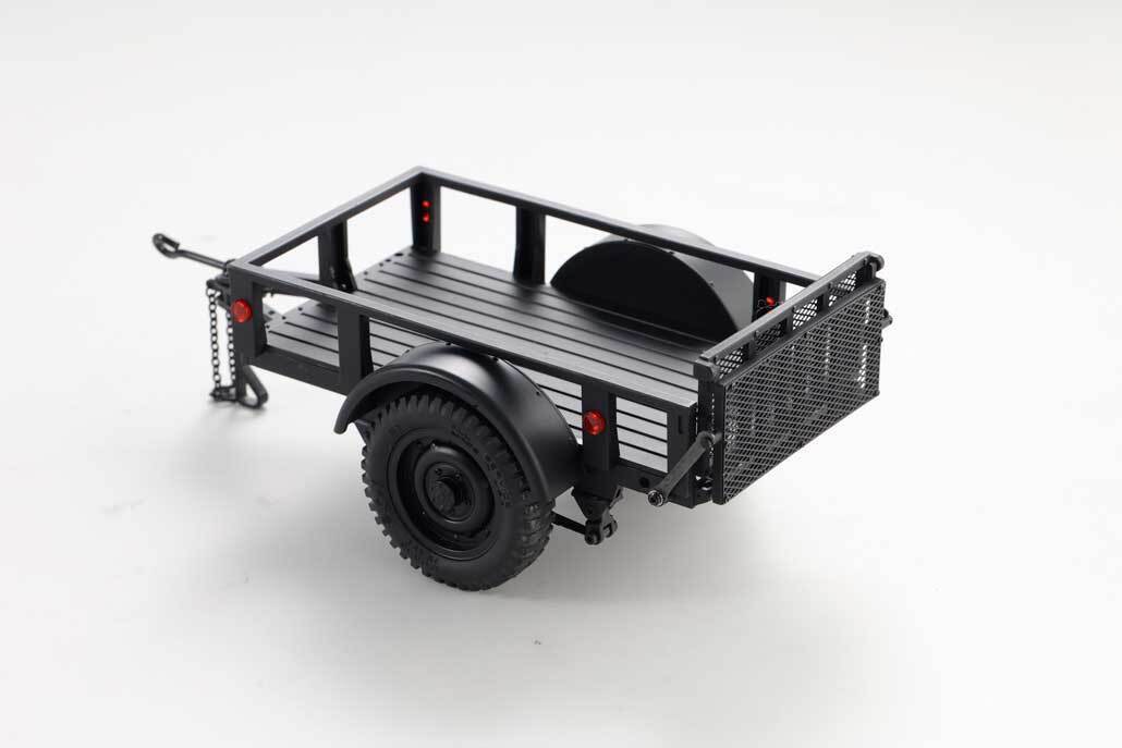 FMS 1/18 / 1/12 UTILITY TRAILER B BLACK