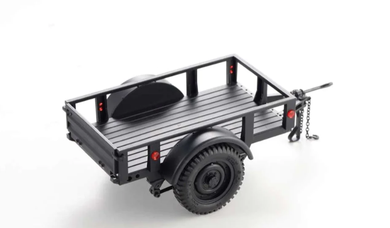 FMS 1/18 / 1/12 UTILITY TRAILER C BLACK