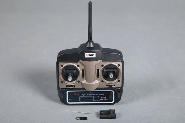 FMS 2.4ghz 4 channel Radio system Mode 1 FMS