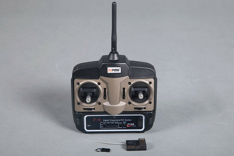 FMS 2.4ghz 4 channel Radio system Mode 1 FMS