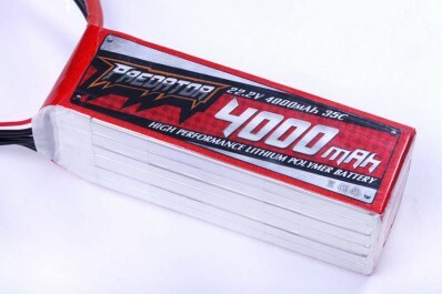 22.2v 4000mah 35C Battery XT60 plug FMS