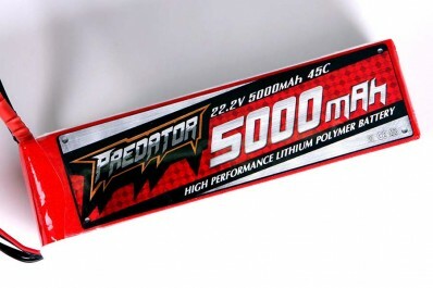 22.2v 5000mah 45C Battery XT60 plug FMS