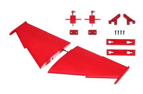 Main Wing Set 70mm Yak 130 Red FMS