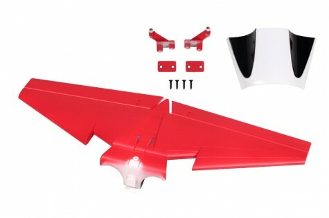 Horizontal Stabiliser 70mm Yak 130 Red FMS