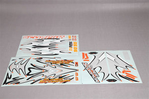 Super Scorpion ORANGE decals FMS