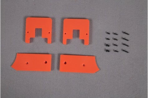 Main Gear Door 90mm Scorpion Orange FMS