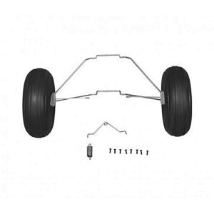 Front landing gear set suit 1.7m PA-18 FMS