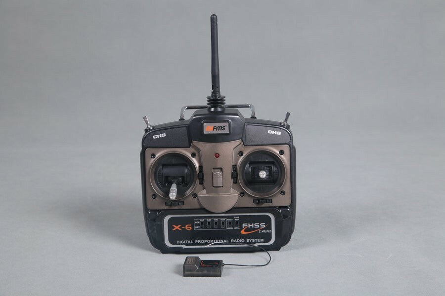 2.4ghz 6channel Radio System Mode 2 FMS