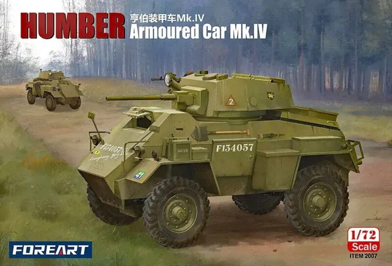ForeArt 1/72 Humber Armoured Car Mk.IV Plastic Model Kit