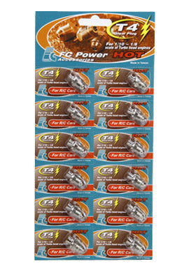 FP-GP08SET2 FORCE Turbo Hot T4 Glow Plug (Sold in 12 pieces) Force Engines