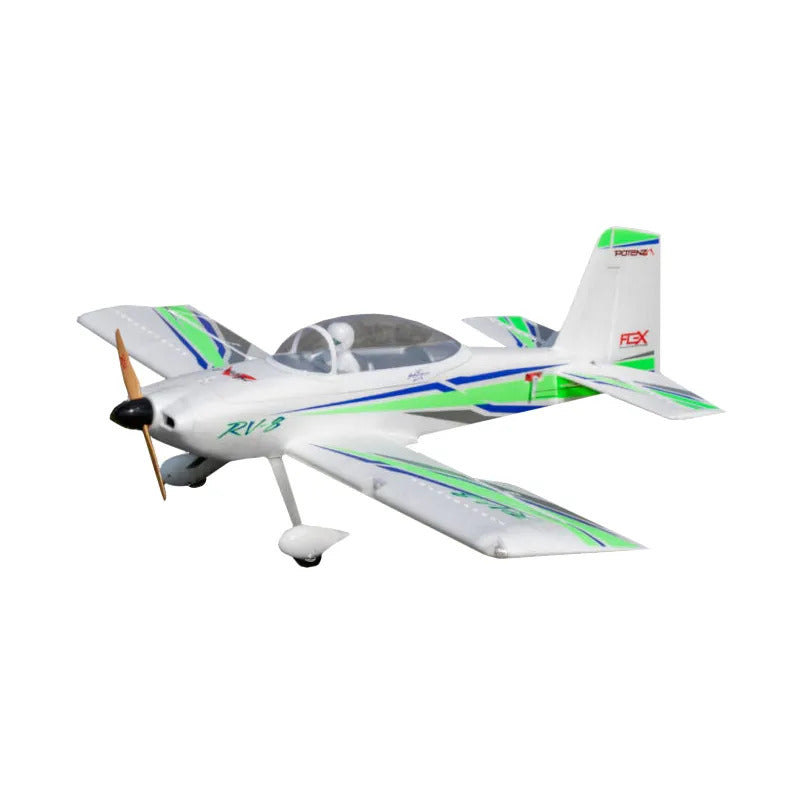 FPM4380B Flex Innovations RV-8 10E Super PNP Night Version, Green / Blue, FPM4380B FLEX INNOVATIONS