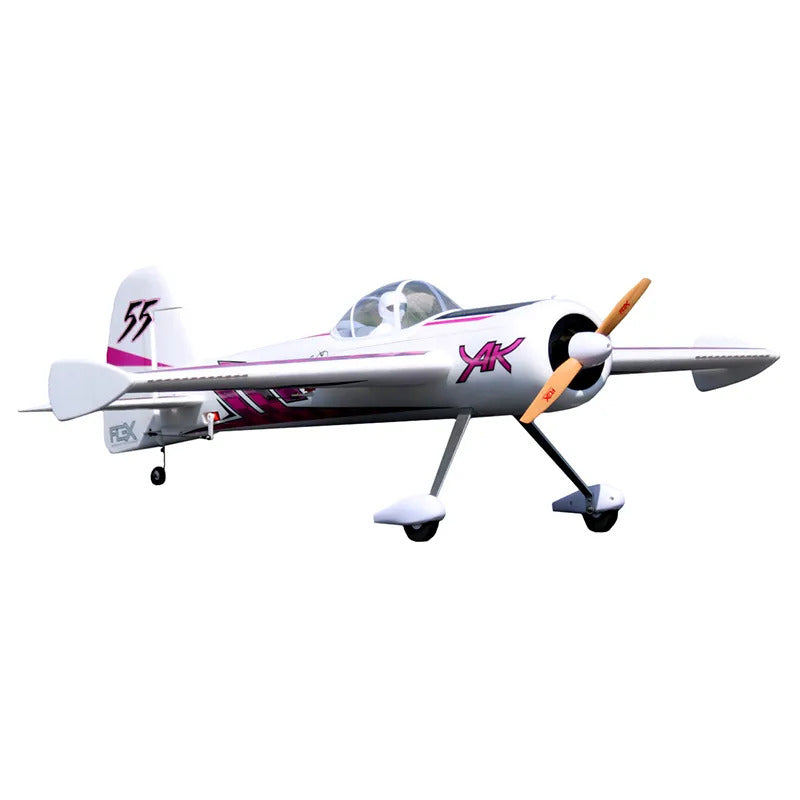 FPM4670A Flex Innovations Yak 55 10E Super PNP, Pink/White FLEX INNOVATIONS