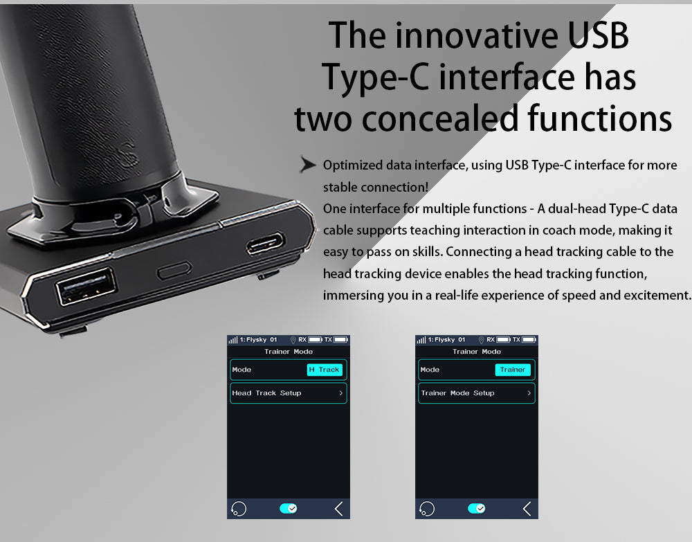 Flysky NB4 PRO+ 2.4G Touch Screen Radio Transmitter FS-NB4PROPLUS Flysky