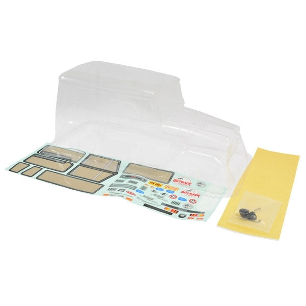 FTX-8187 Clear Lexan Bodyshell w/mask & decals Ou