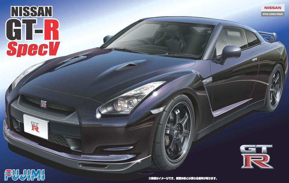 FUJ03798 Fujimi 1/24 Nissan GT-R (R35) Spec-V (ID-133) Plastic Model Kit [03798] Fujimi