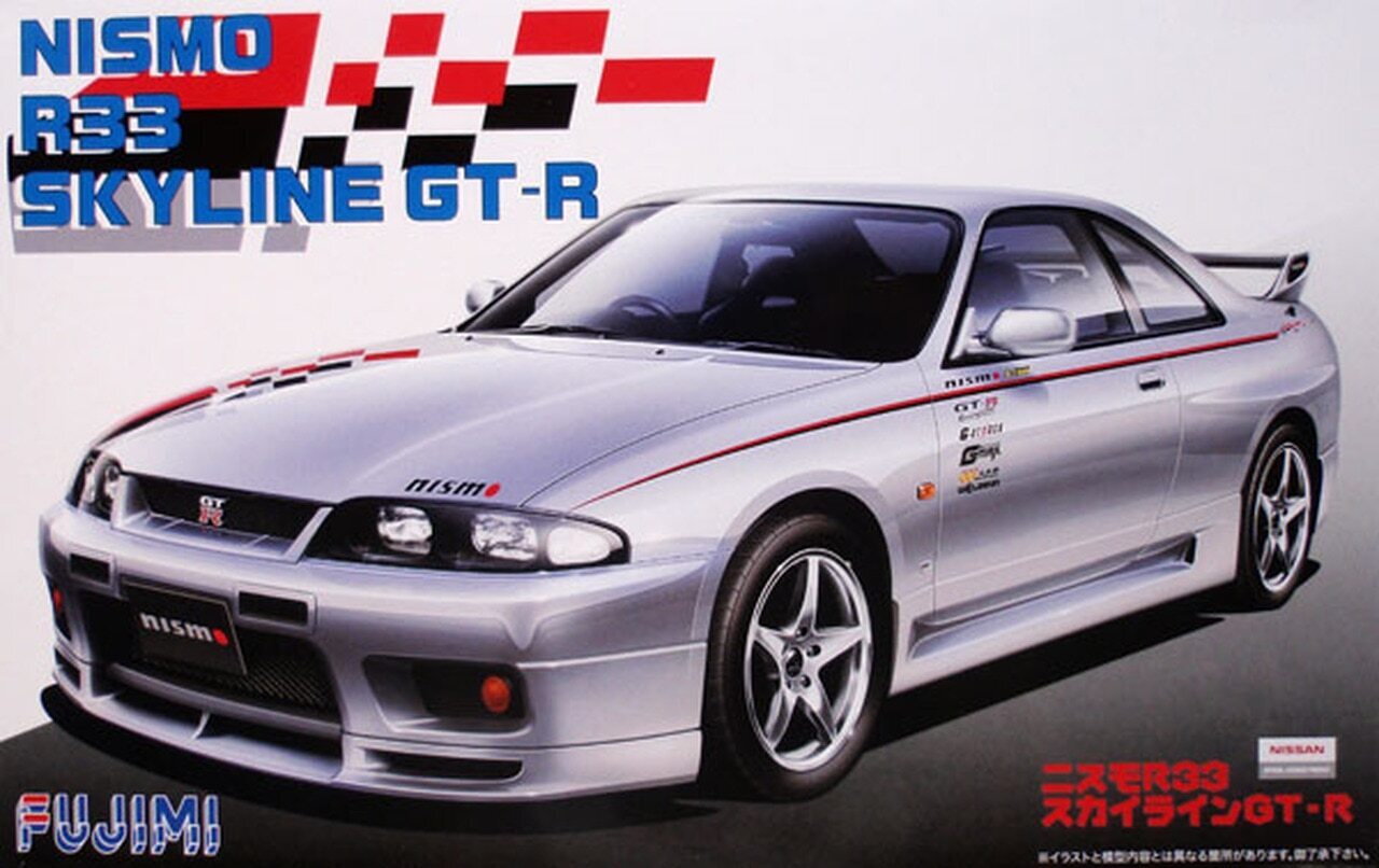 FUJ03835 Fujimi 1/24 Nissan Skyline R33GTR Nismo (ID-157) Plastic Model Kit [03835] Fujimi