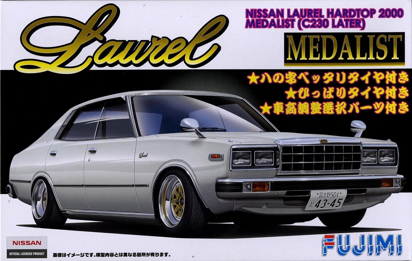 FUJ03860 Fujimi 1/24 Nissan Laurel 2000 4Door Medarist (230 Later) (ID-169) Plastic Model Kit [03860] Fujimi