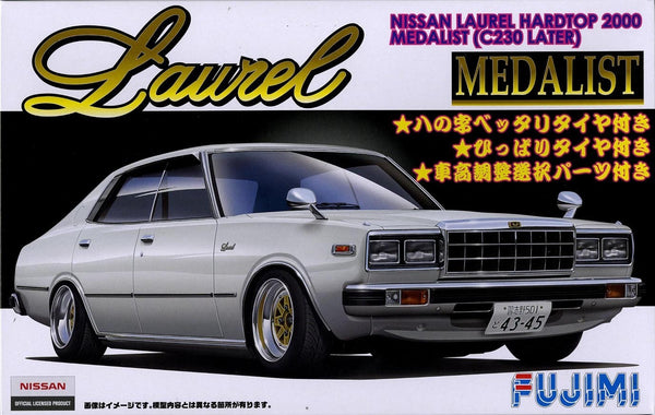 FUJ03860 Fujimi 1/24 Nissan Laurel 2000 4Door Medarist (230 Later) (ID-169) Plastic Model Kit [03860]