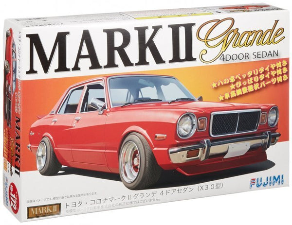 FUJ03873 Fujimi 1/24 Toyota Corona Mark II Grand 4 Door Sedan (ID-172) Plastic Model Kit [03873]