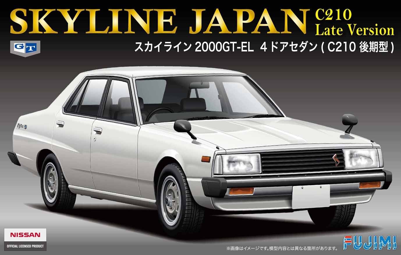 FUJ03876 Fujimi 1/24 Nissan Skyline 4Door Sedan 2000 GT-E-L (C210 Later) (ID-174) Plastic Model Kit [03876] Fujimi