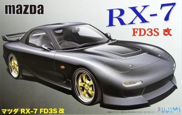 FUJ03897 Fujimi 1/24 Mazda RX-7 Kai (ID-43) Plastic Model Kit Fujimi