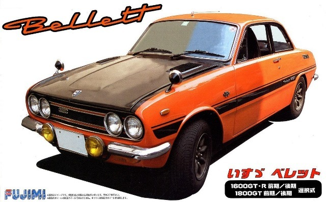 FUJ03914 Fujimi 1/24 Isuzu Bellett 1600GT-R/1800GT  (ID-86) Plastic Model Kit [03914] Fujimi