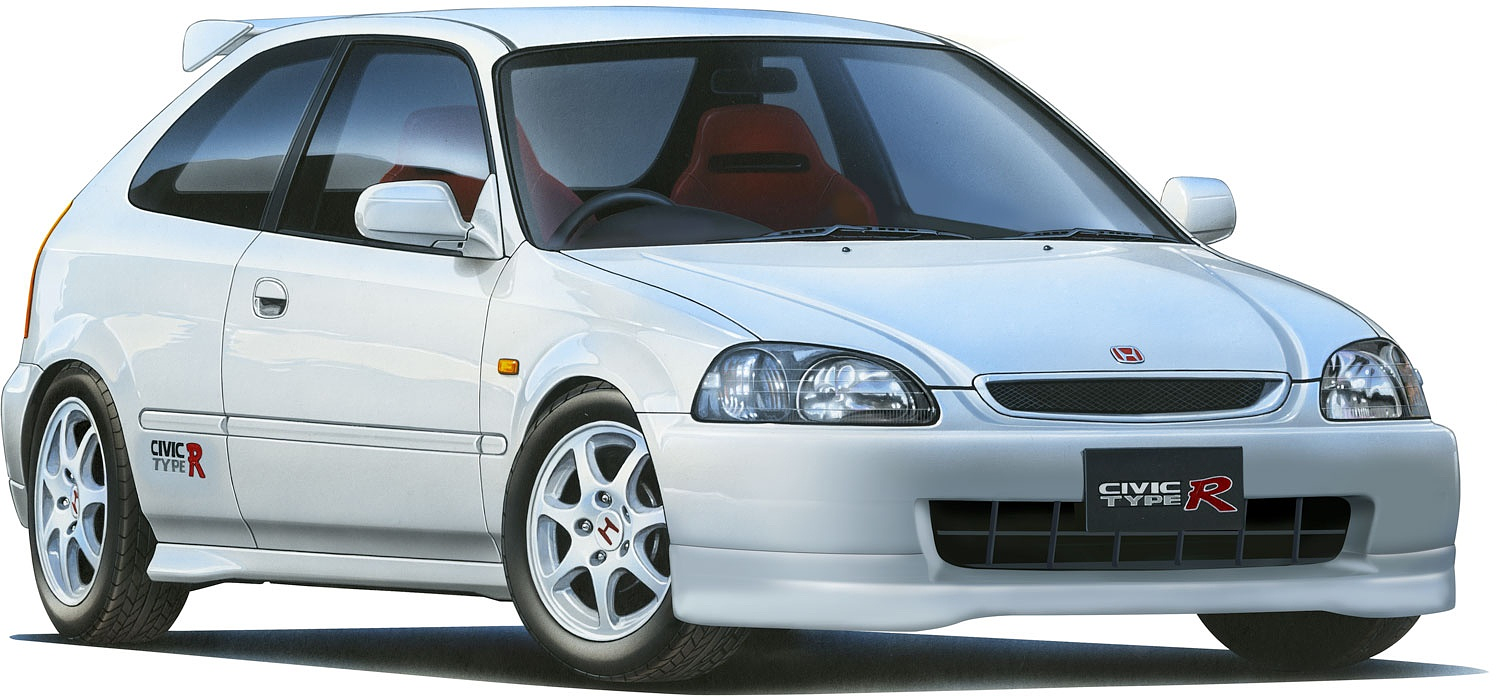 FUJ03998 Fujimi 1/24 Civic Type R (EK9) Early Type (ID-15) Plastic Model Kit [03998] Fujimi