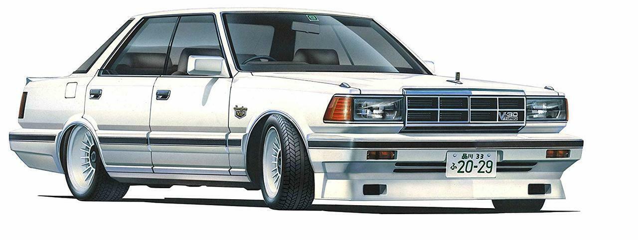 FUJ04609 Fujimi 1/24 Y30 Cedric/Gloria Brougham VIP (ID-272) Plastic Model Kit [04609] Fujimi