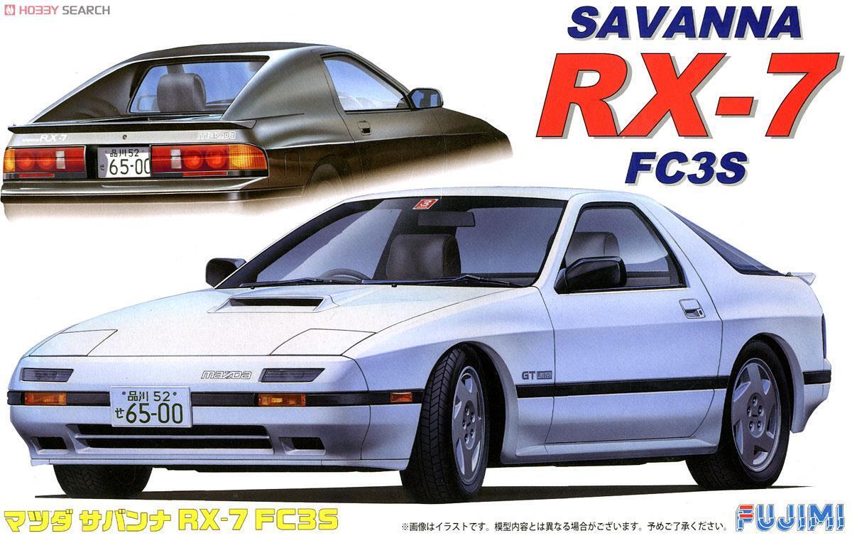 FUJ04616 Fujimi 1/24 Mazda FC3S RX-7 '85 (ID-29) Plastic Model Kit Fujimi