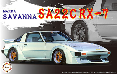 FUJ04617 Fujimi 1/24 Mazda Savanna SA22C RX-7 (ID-80) Plastic Model Kit [04617] Fujimi