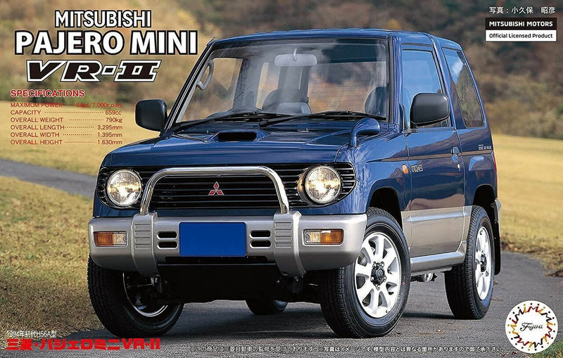 FUJ04625 Fujimi 1/24 Mitsubishi Pajero Mini VR-II '94 (ID-1) Plastic Model Kit [04625]