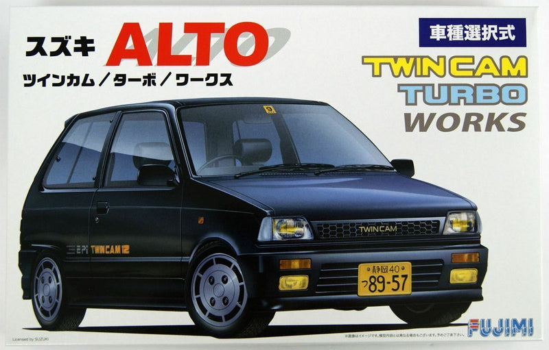 FUJ04630 Fujimi 1/24 Suzuki Alto Twincam/Turbo/Altoworks (ID-56) Plastic Model Kit [04630]