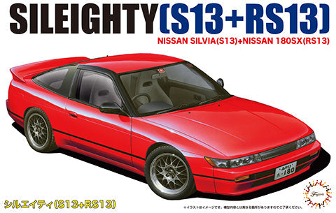 FUJ04639 Fujimi 1/24 Nissan New Sileighty S13 RPS13 (ID-96) Plastic Model Kit [04639] Fujimi