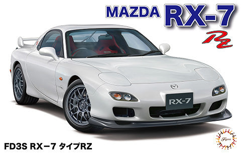 FUJ04655 Fujimi 1/24 Mazda FD3S new RX-7 Type RZ '2000 (ID-93) Plastic Model Kit Fujimi
