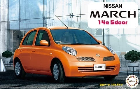 FUJ04658 Fujimi 1/24 Nissan New March 14e 5 door (ID-62) Plastic Model Kit