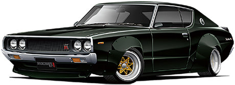FUJ04671 Fujimi 1/24 Nissan Skyline 2000 GT-R KPGC110 Full Works (ID-136) Plastic Model Kit