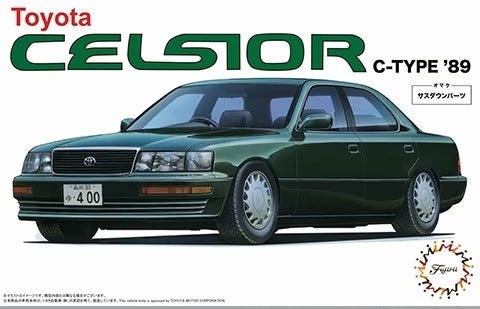 FUJ04695 Fujimi 1/24 Toyota Celsior C type '89 (ID-4) Plastic Model Kit Fujimi