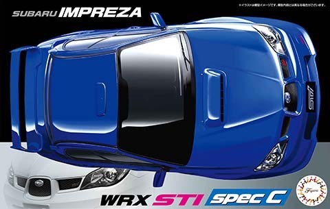 FUJ04702 Fujimi 1/24 Subaru Impreza Sedan WRX Sti SpecC (ID-293) Plastic Model Kit