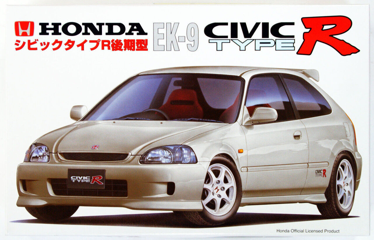 Fujimi 1/24 Honda Civic Type R Late Model (EK9) [ID-88] Plastic Model Kit