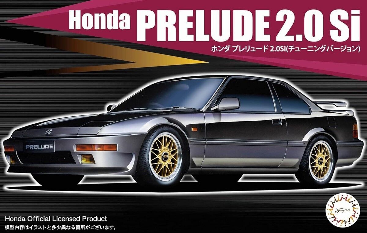 Fujimi 1/24 Honda Prelude 2.0Si (Tuning Version) [ID-303] Plastic Model Kit
