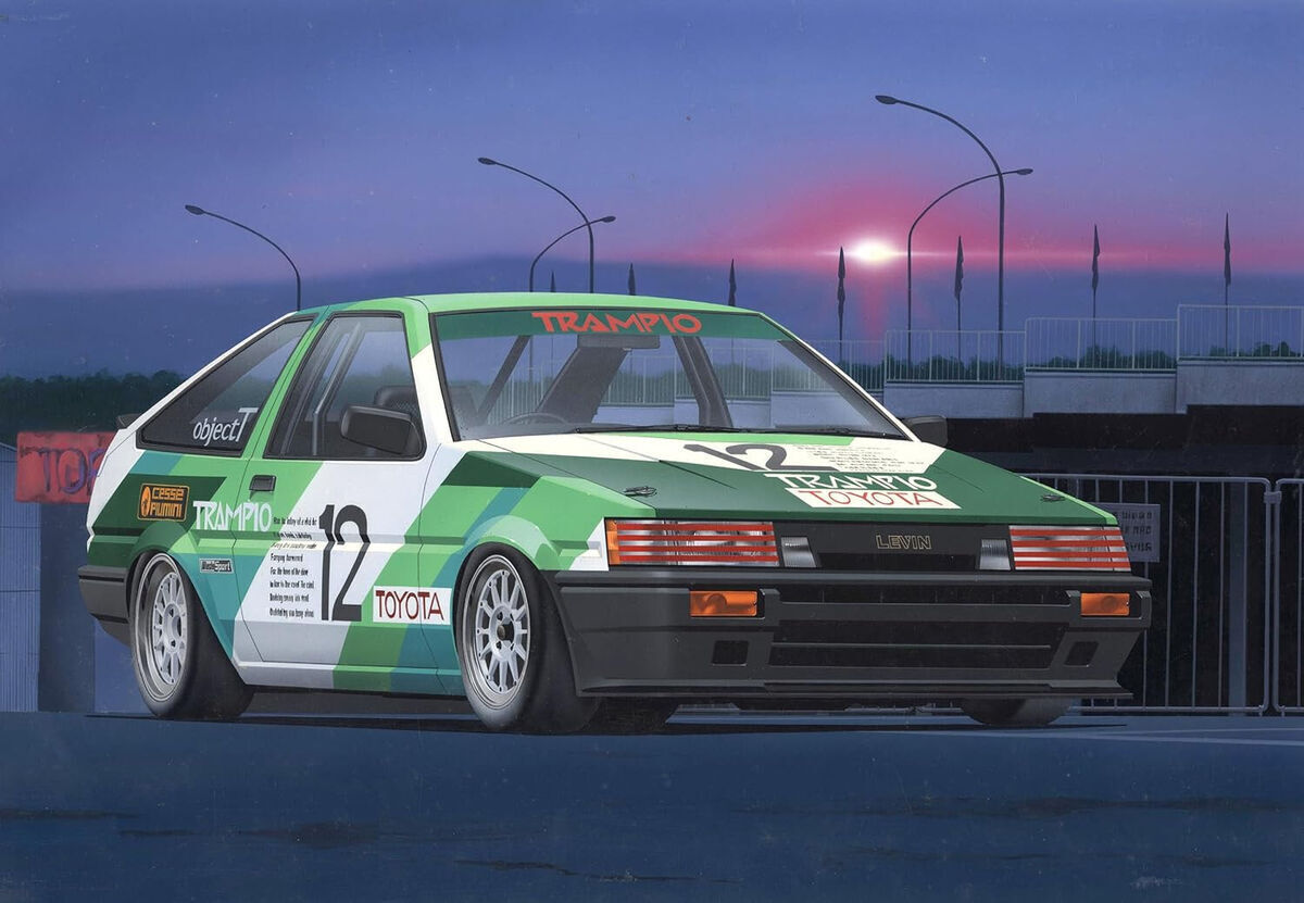 Fujimi 1/24 TRAMPIO AE86 Levin [ID-320] Plastic Model Kit